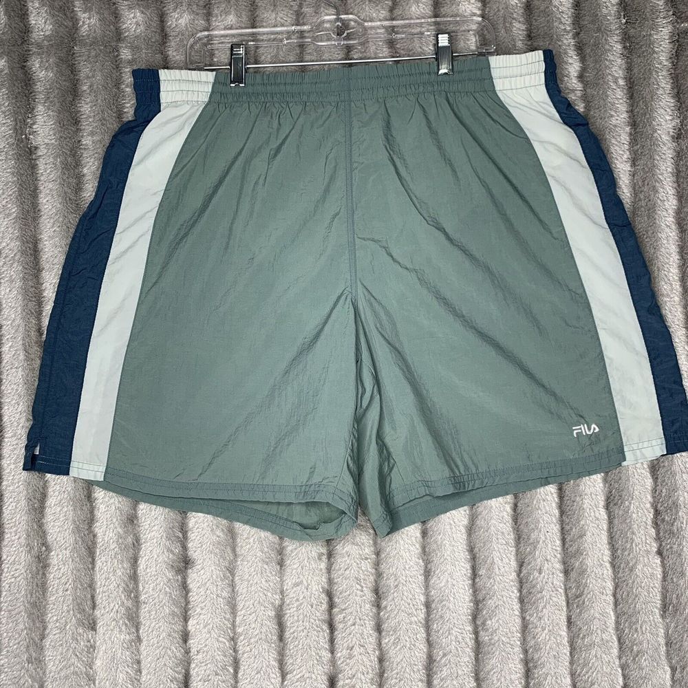 Fila Men's Swim‎ Trunks Size XL Green